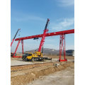 Gantry Truss Crane with Double Electric Hoist 50 Ton Outdoors